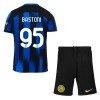 Original Trikotsatz Inter Mailand Bastoni 95 Heimtrikot 2023-24 Für Kinder